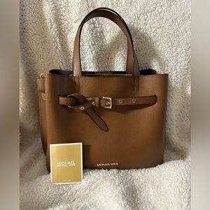 Michael Kors purse with Gold Buckle